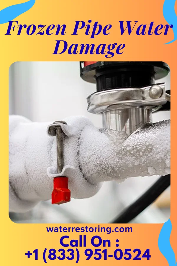 Frozen Pipe Water Damage in Crystal Lakes, OH